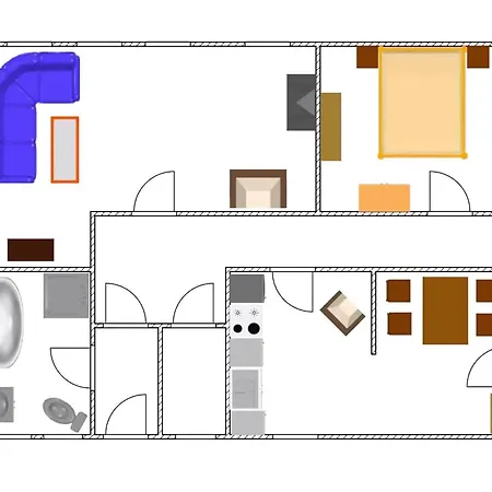 Grosszuegige, Kuerzlich Renovierte Ferienunterkunft Holiday home *